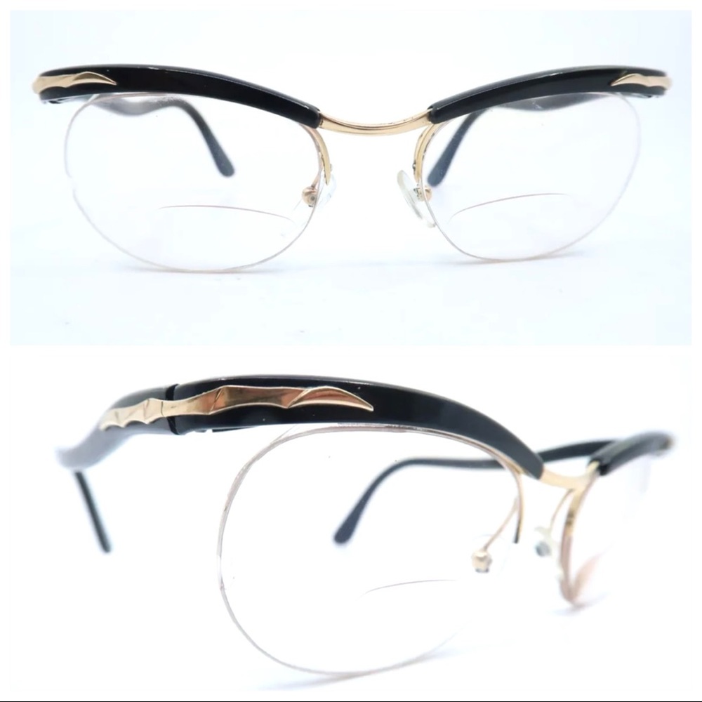 Vintage 1960s Gold Filled Essel Eyeglasses/ Frames, Nylor Supra, France